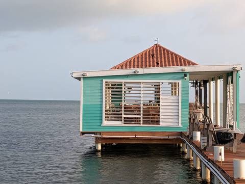 Placencia Yacht Club — our photo