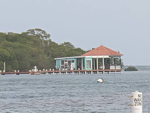 Placencia Yacht Club — our photo