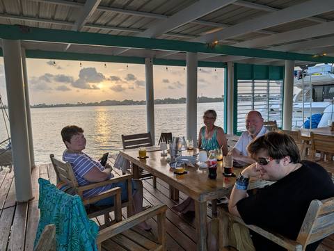 Placencia Yacht Club — our photo