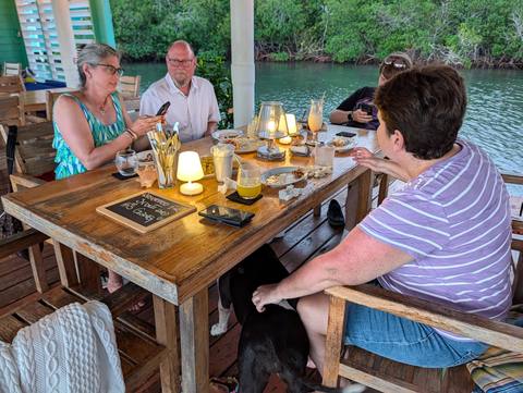 Placencia Yacht Club — our photo